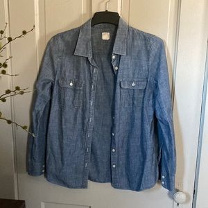 J Crew “ The Perfect Shirt” Size M